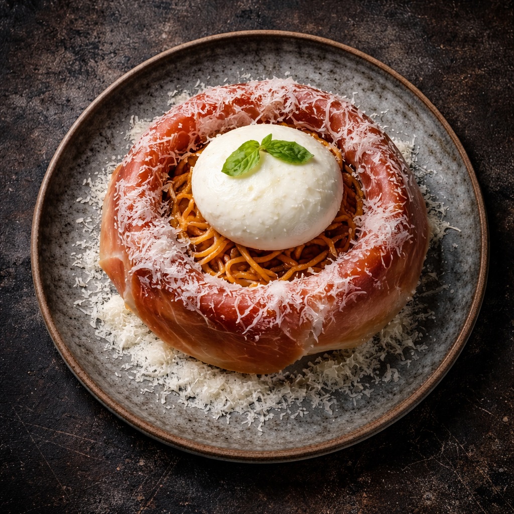 ブラータチーズパスタボウル
