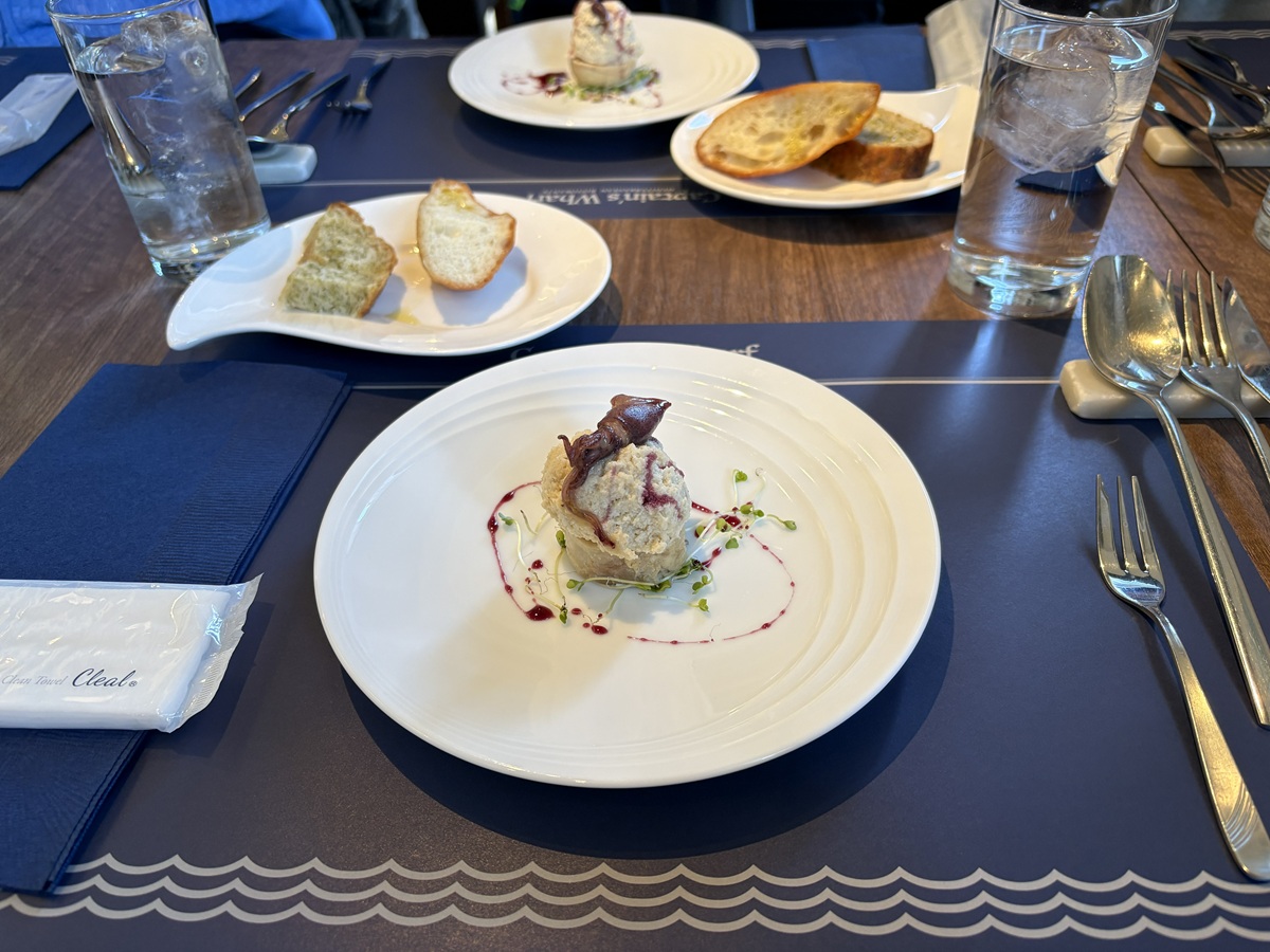 キャプテンズワーフのランチコース（前菜）