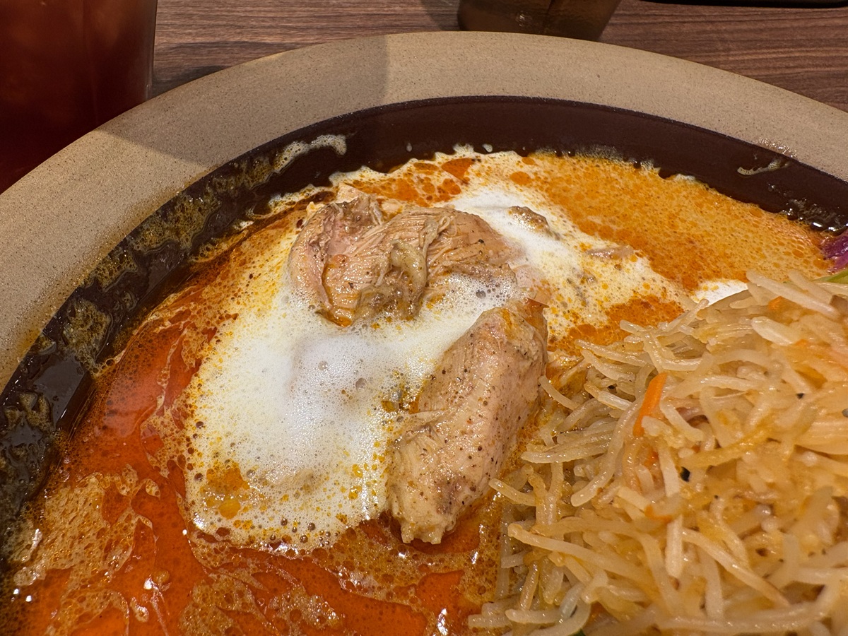 ククルマスカリア　ココナッツフォームかけ