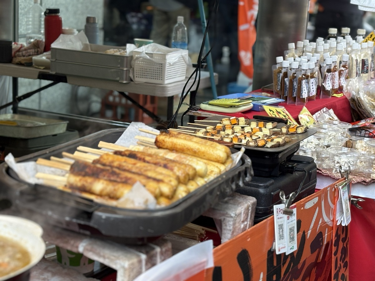 きりたんぽといぶりがっこなど