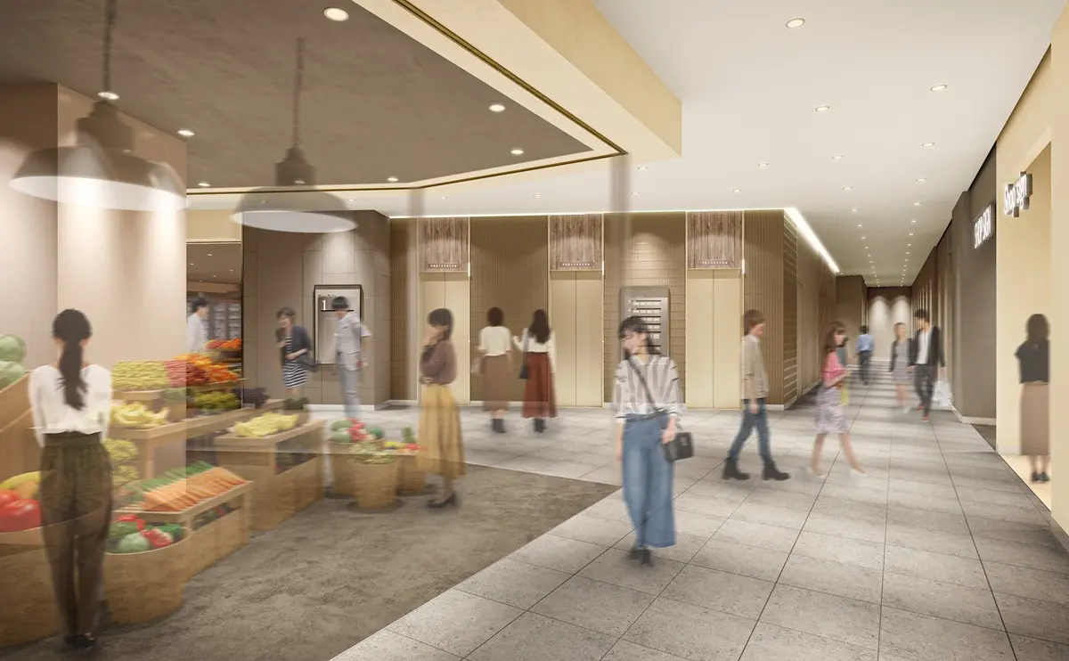 JIYUGAOKA MUSE SQUAREのイメージパース２