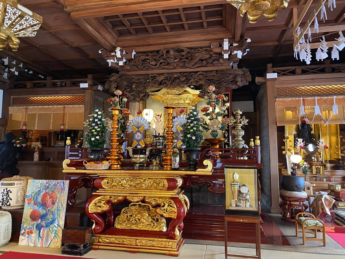 鬼子母神をお祀りしている