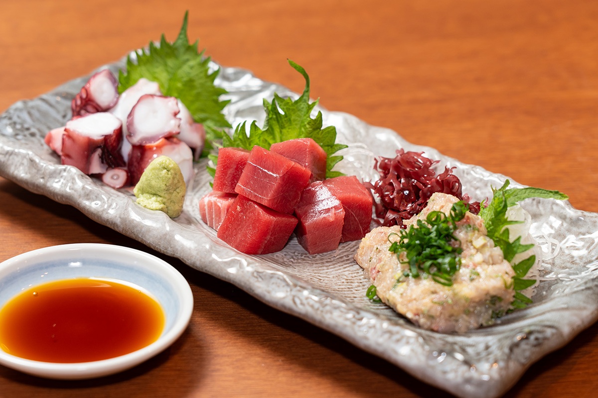 豊洲市場直送のお刺身