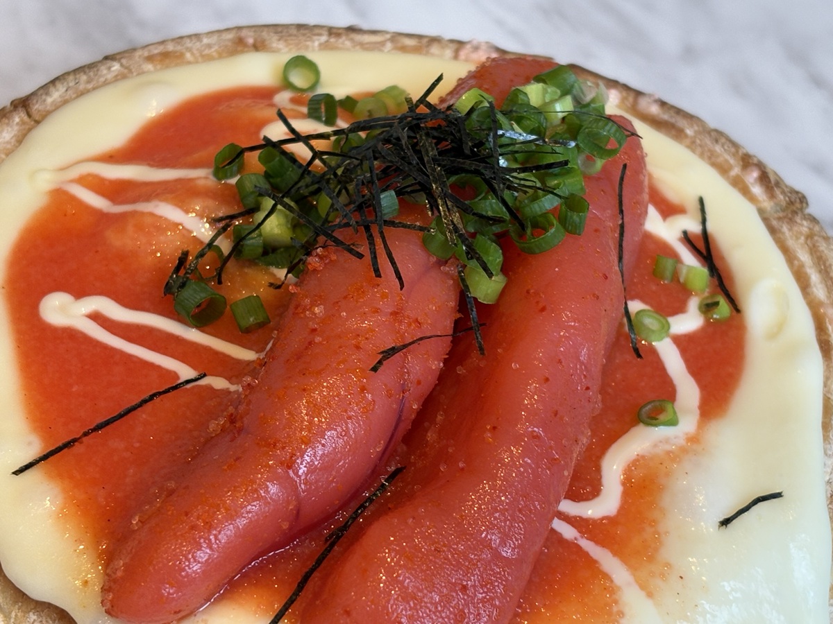 1皿2人前以上はある「明太子パスタボウル」