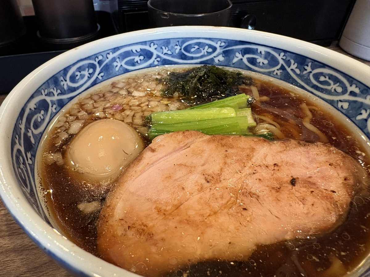 生姜しょう油ラーメン