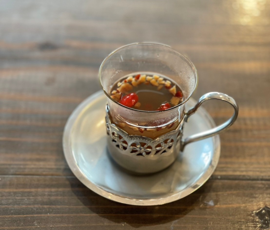 「御菓子所 ちもと」 のあんことコラボした 「薬膳ぜんざい」