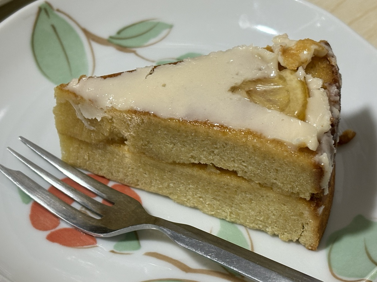 そば粉のレモンケーキ