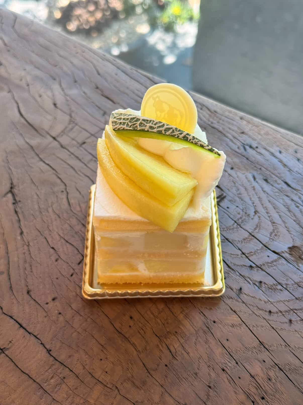 メロンショートケーキ