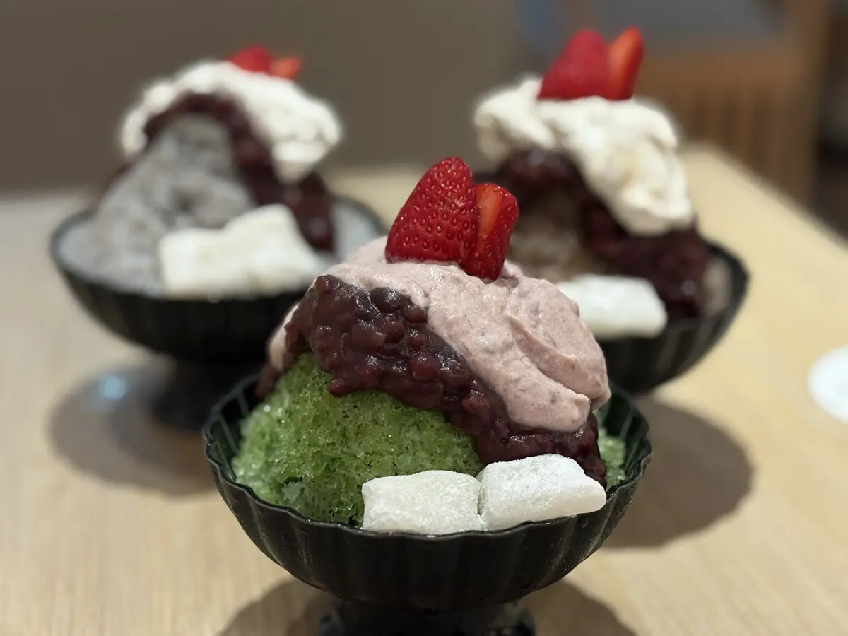 あんこ屋のとろふわクリーム氷