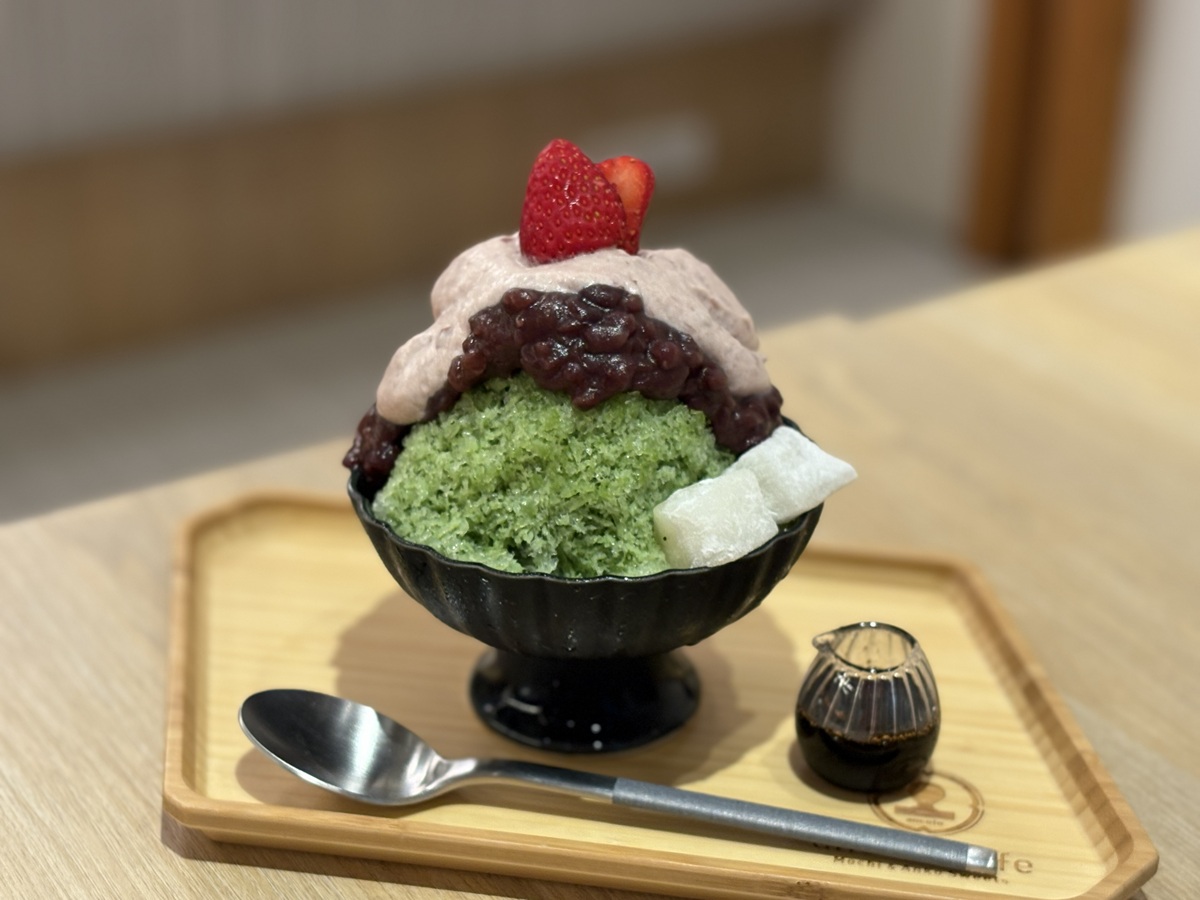 濃厚抹茶とあんこクリーム