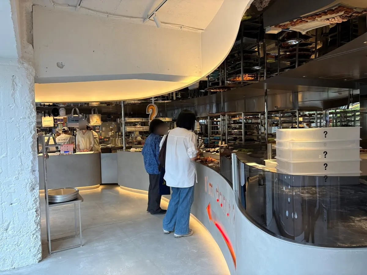 アイムドーナツ?自由が丘すずかけ通り店の様子
