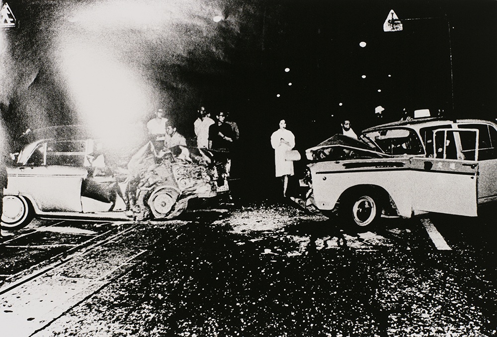 《青山》〈東京〉より、1969年、ゼラチン・シルバー・プリント、東京都写真美術館蔵　©Daido Moriyama Photo Foundation