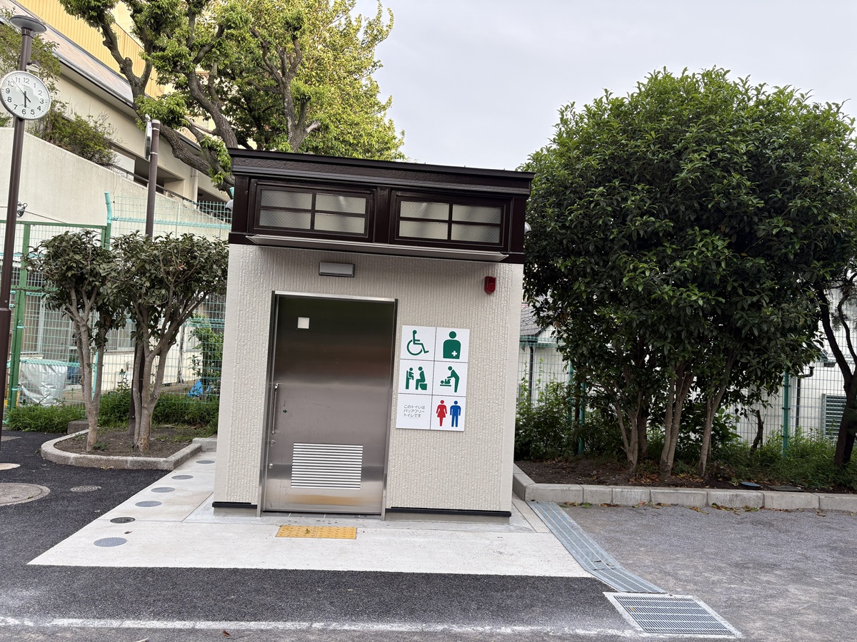バリアフリートイレも完備