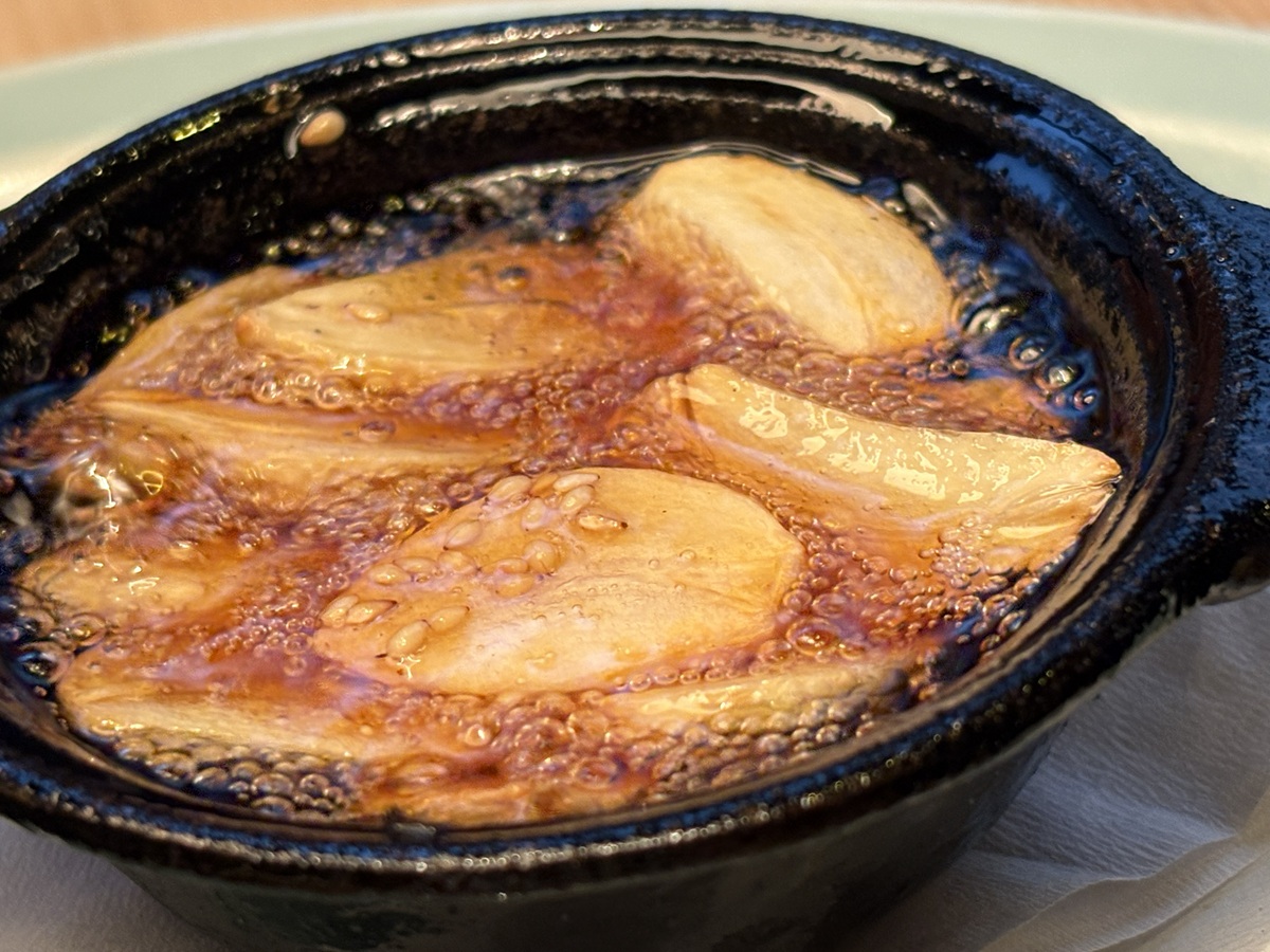 にんにくのオイル焼き