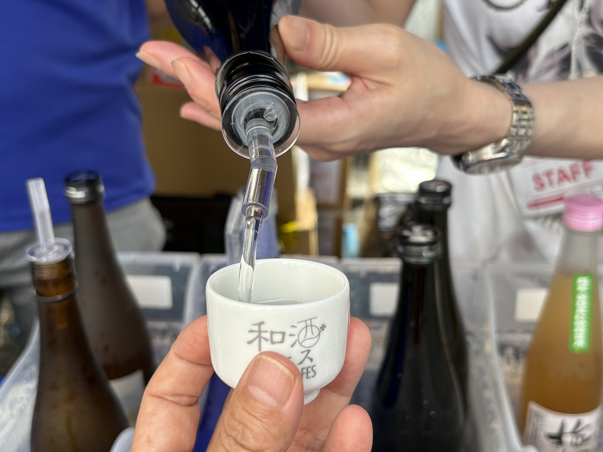 鬼作左を試飲