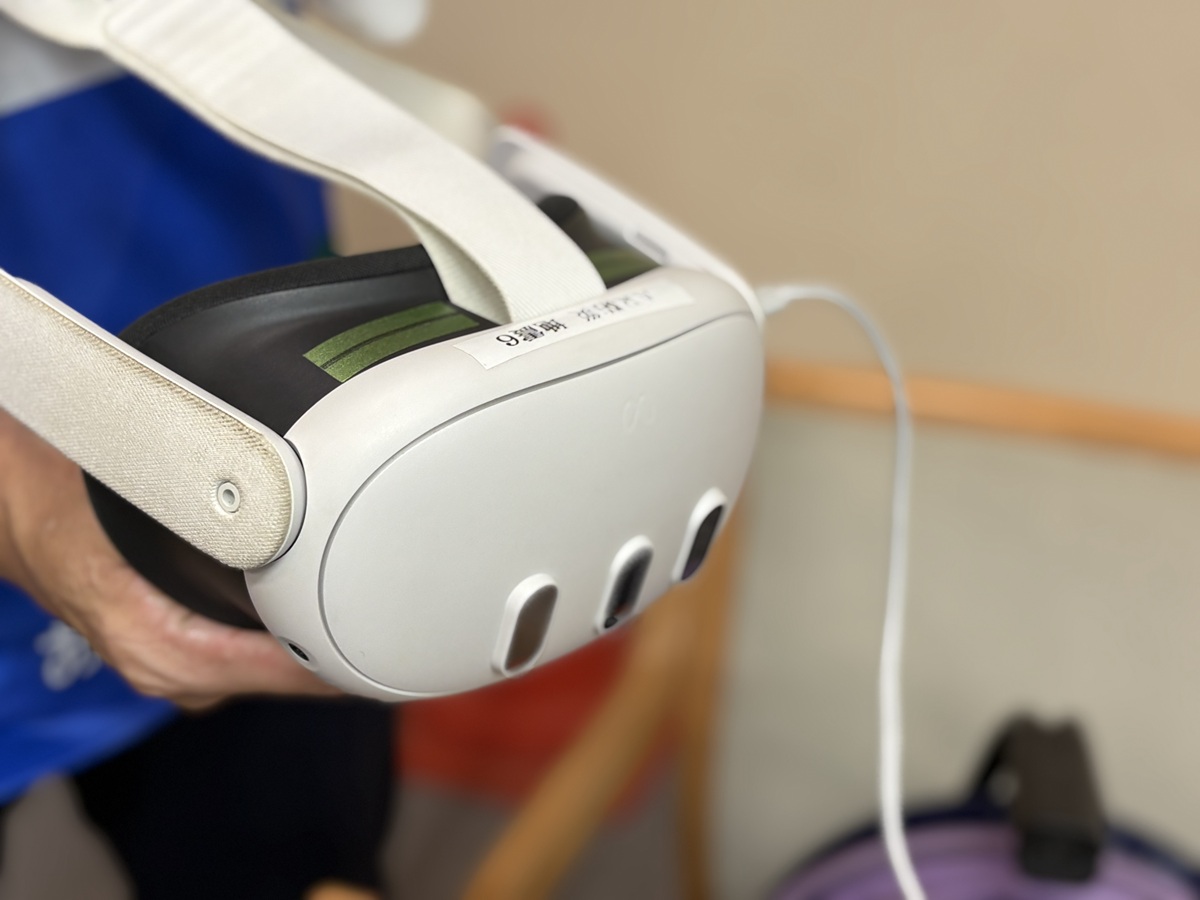 VRでリアルに実感！バーチャル災害体験ブース