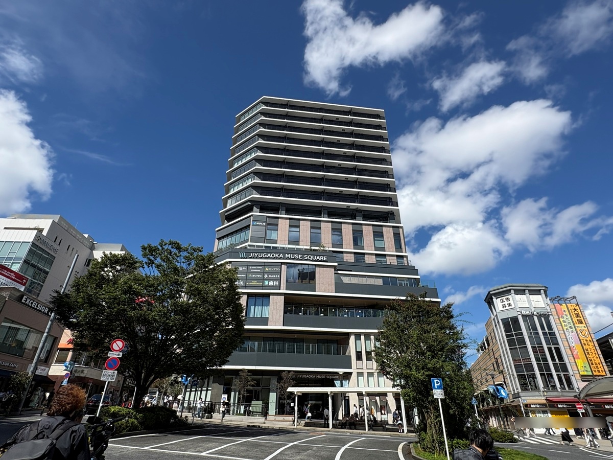 9月17日に開業した「JIYUGAOKA MUSE SQUARE」
