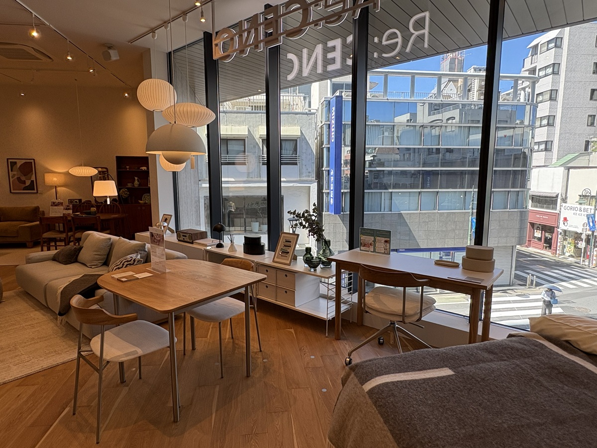 眺めの良いビル2階の店舗