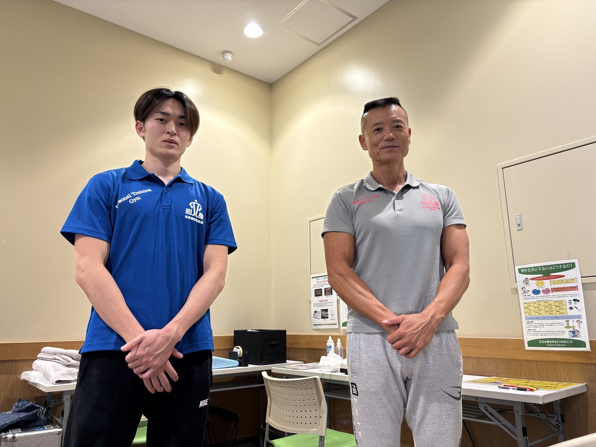 心身健康倶楽部のトレーナーのお2人