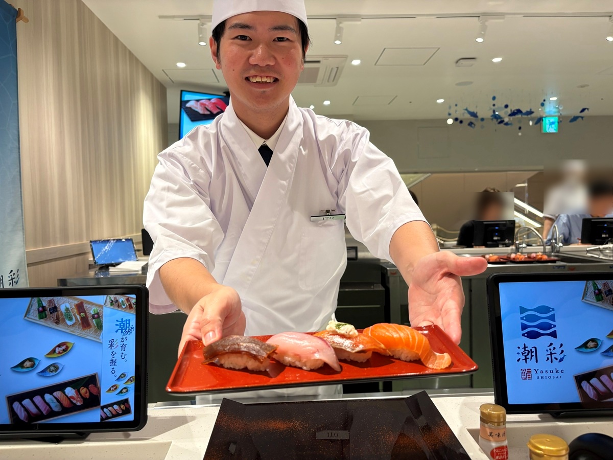 鮨 Yasuke 潮彩のおススメメニューを試食