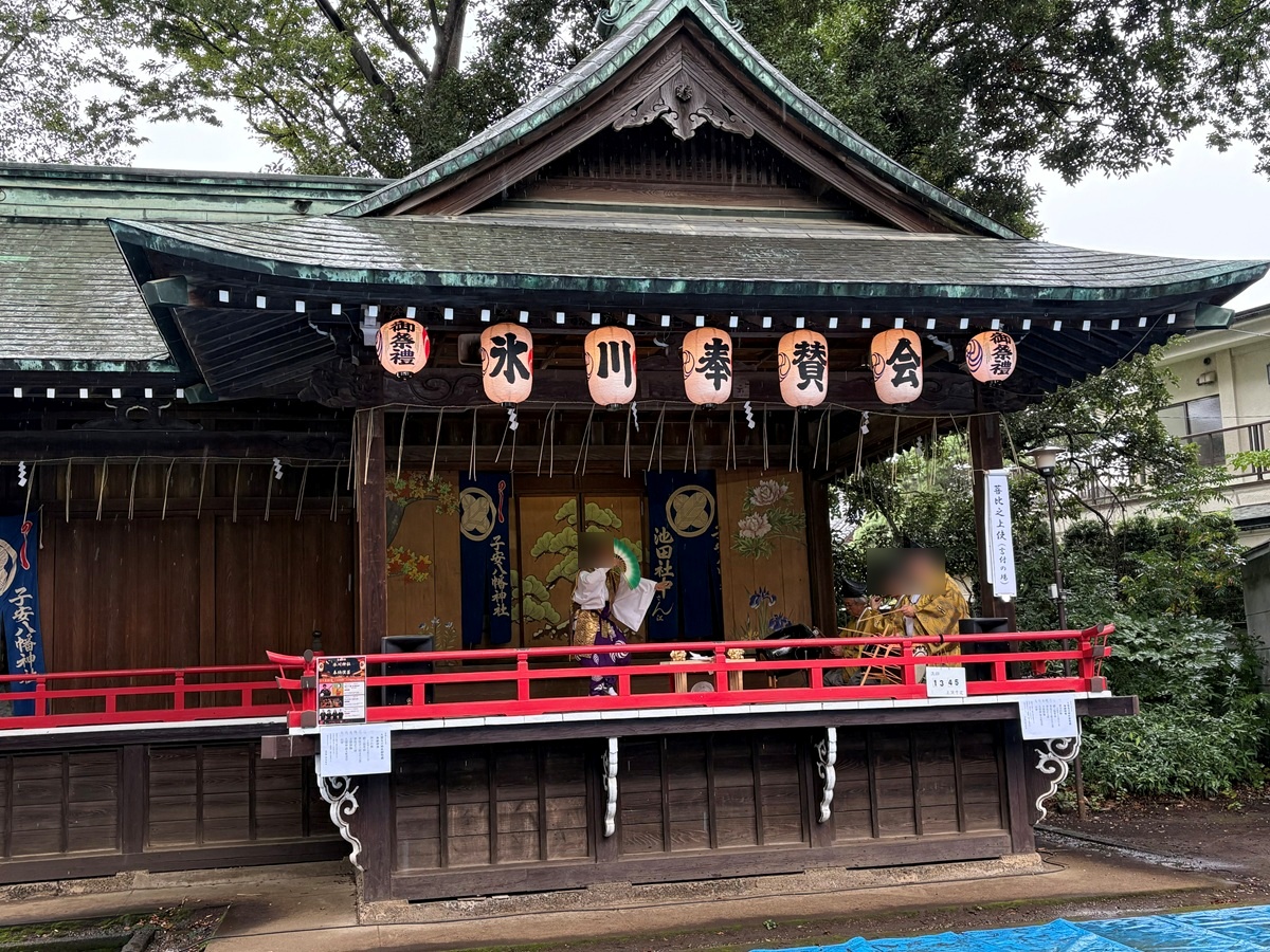 氷川奉賛会の皆さんが支える祭礼