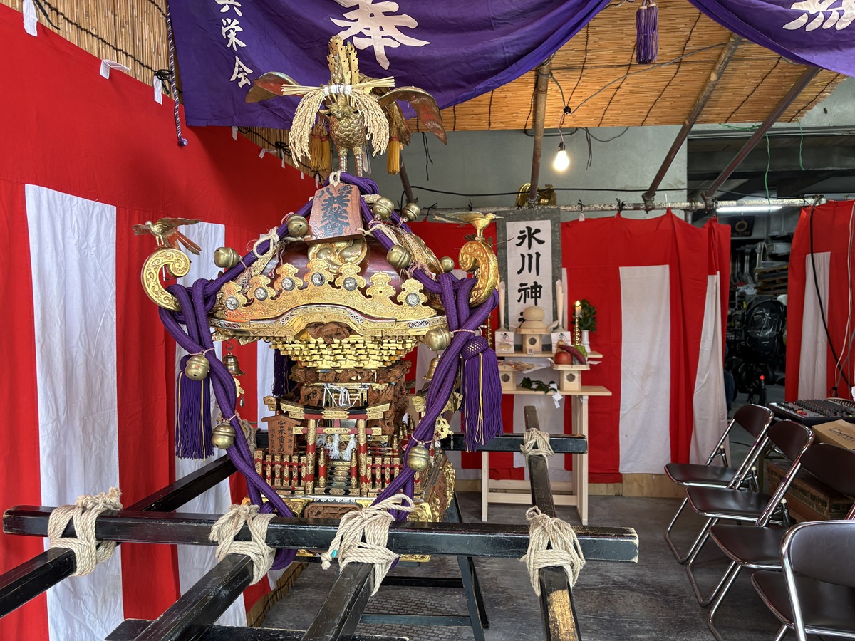 八雲通り共栄会の子ども神輿