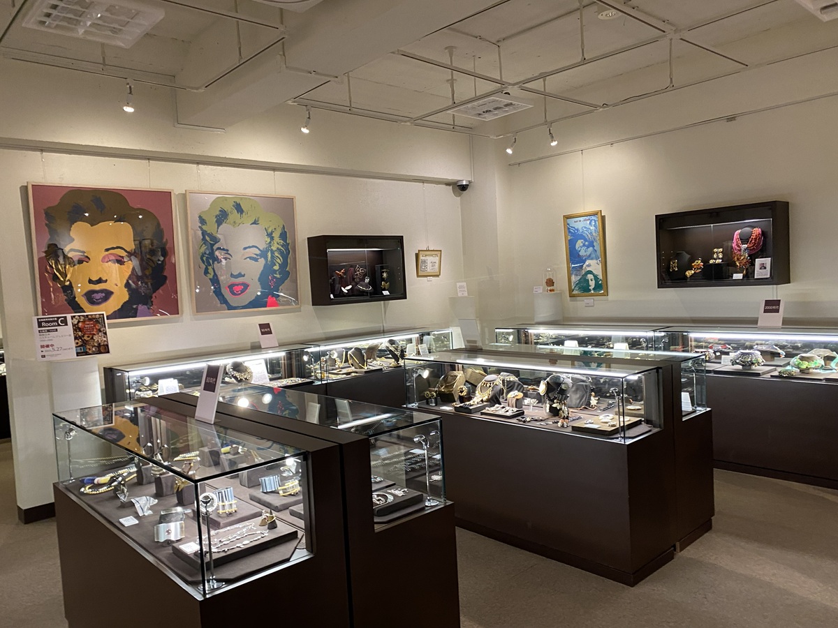 時代ごとに立体的に展示