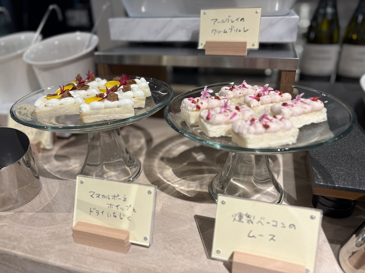 見た目も素敵なメニューも