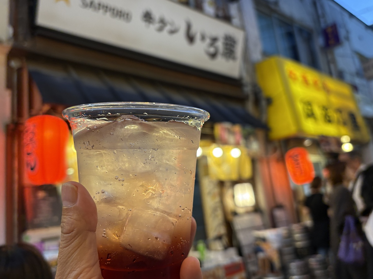 2杯目もサワーで