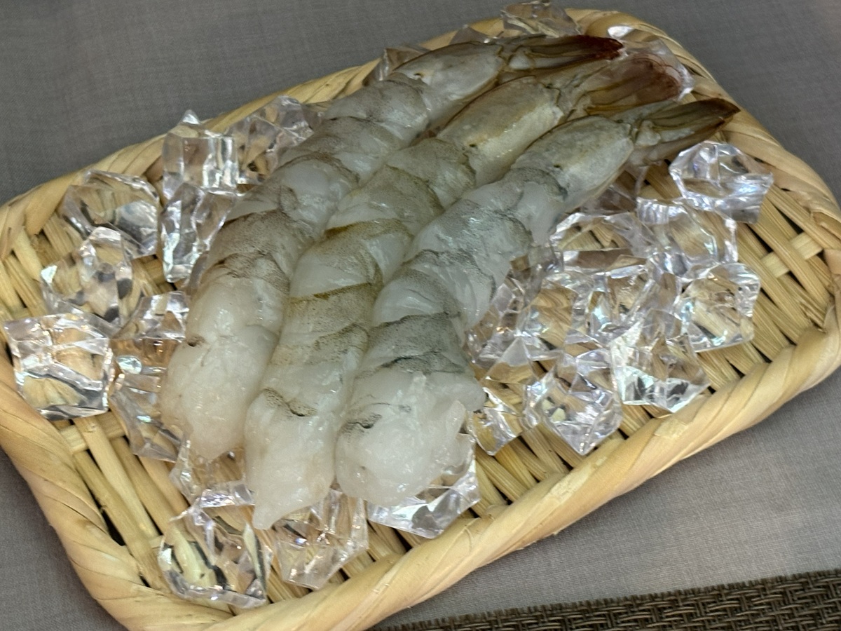 東洋冷蔵のブランドエビ『神の海老』